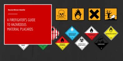 A Firefighters Guide To Hazardous Material Placards