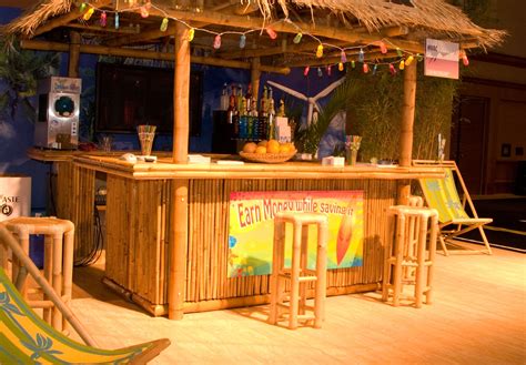 How To Build A Tiki Bar No Home Tiki Bar Is Complete Without Fresh Fruit Fun Little