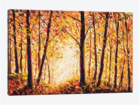 最も人気のある！ Autumn Forest Painting 308450 Autumn Forest