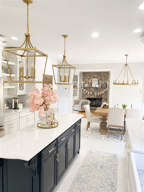 My White And Gold Kitchen · Glambytes · Home Design