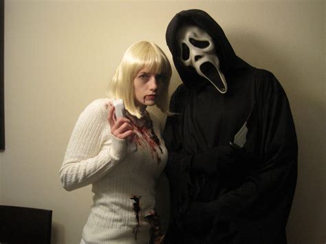 Our Costume Inspiration Casey Becker And Ghostface From Scream Movie Couples Costumes Couples