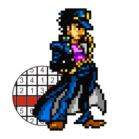 App Insights Jojo Anime Coloring Pixel Art Apptopia