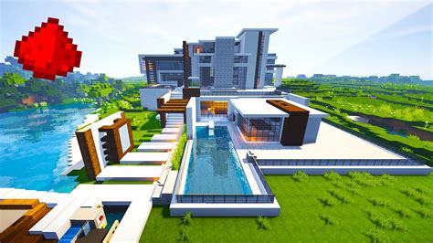 Minecraft Modern House Map Us States On Map