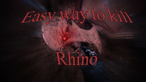 Call Of Duty Ghost Easy Way To Kill Rhino Youtube