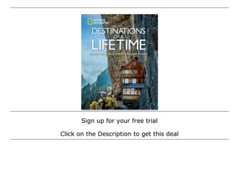 Kindle Unlimited Destinations Of A Lifetime 225 Of The Worlds Most