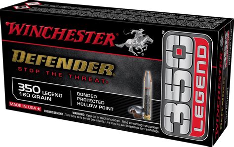 Winchester Pdx1 Defender Rifle Ammunition 350 Legend 160 Gr Php 2225