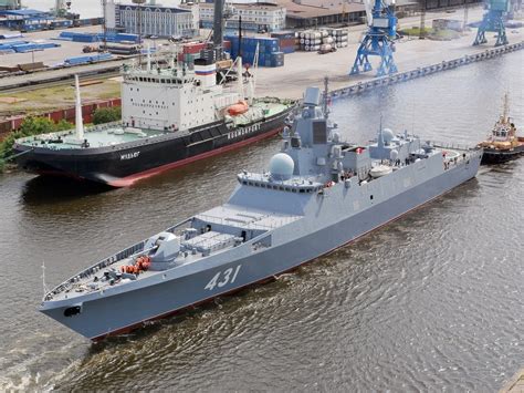 Russias 2nd Project 22350 Frigate Admiral Kasatonov Starts Final