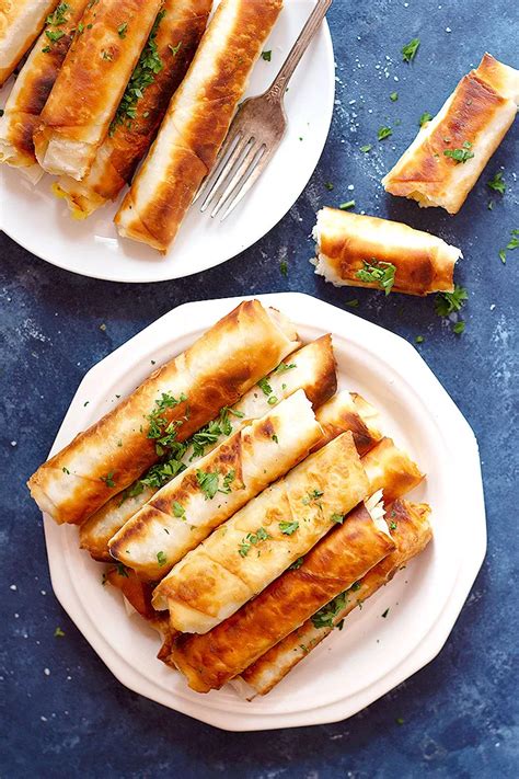 Borek Is A Turkish Savory Crunchy Pastry Filled With Different Fillings