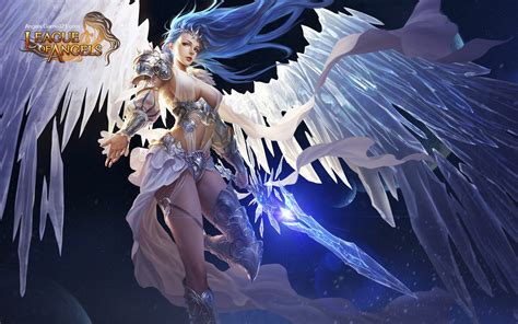 League of angels 2 is the sequel to league of angels from gtarcade. League Of Angels-Character-Glacia-Angel-warrior-art ...