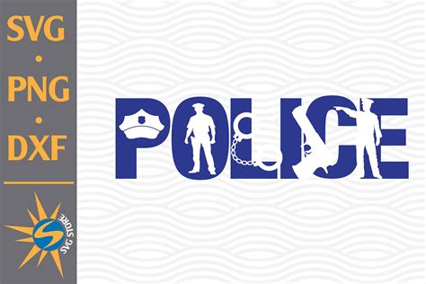 Police SVG, PNG, DXF Digital Files Include By SVGStoreShop | TheHungryJPEG