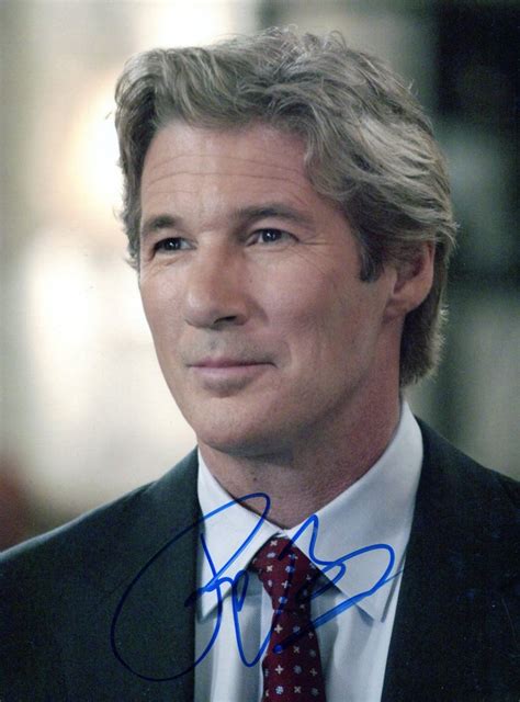 Richard Gere Autograph Signed Photograph