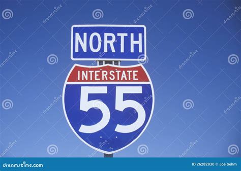 Interstate Highway 55 Stock Photo Image Of Color United 26282830