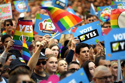 same sex marriage splits australia as vote spurs bigotry fears chicago tribune