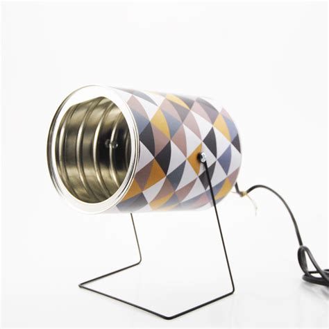 Repurposed Tin Cans Into Lamps Creative Spotting