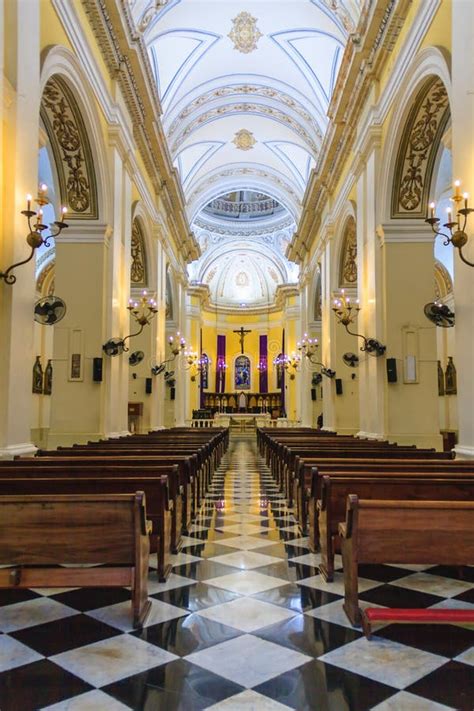 Catedral De San Juan Bautista San Juan Puerto Rico Imagen De Archivo