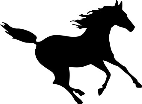Horse Silhouette Horse Png Download 980720 Free Transparent