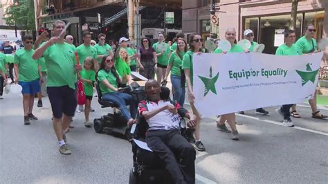 Chicago Holds Disability Pride Parade On Saturday Youtube