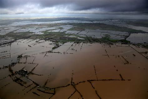 Uk Flooding Crisis Aerial Photos Of The Somerset Levels Ibtimes Uk