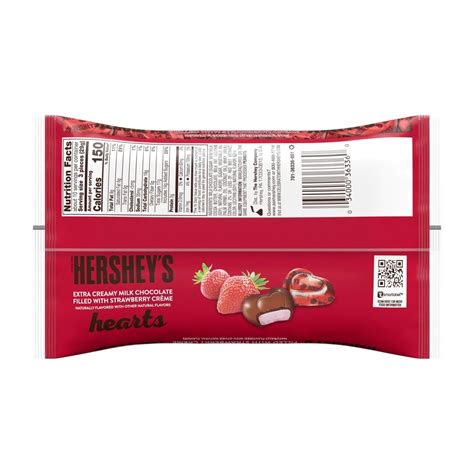 Hersheys Milk Chocolate Strawberry Creme Hearts 10 Oz Shipt