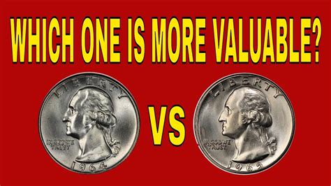 1964 quarters and 1965 quarters value! Valuable quarters to look for in circulation! - YouTube