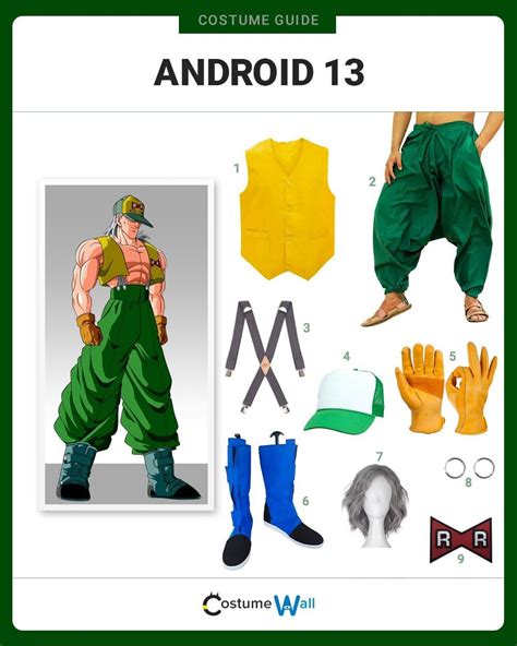 Destroy Goku When Dressed Up As Android 13 From The Popular Japanese Anime Series Dragon Ball Z