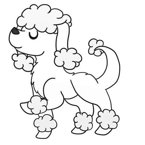 Some of the famous pups that we have on these pages include the dalmatians from disney's 101 dalmatians, bubble guppies, elmo with a. Free Drawn Printable Image Of Full Size Poodle, Download ...