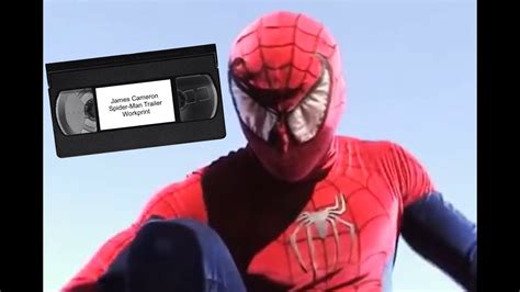 James Cameron Spider Man Vhs Trailer Youtube