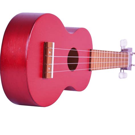 Mahalo Gmh Mk Trd Ukul L Soprano Rouge Satin Housse