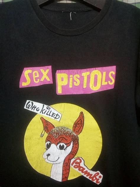Vintage Sex Pistols Who Killed Bambi T Shirt Rare Grailed