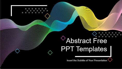 Abstract Black Background Infographic Powerpoint Ppt Templates