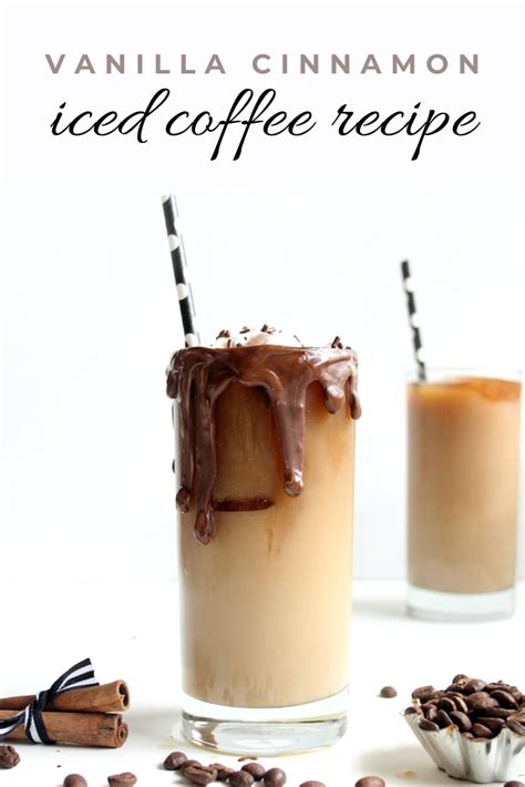 Maybe you would like to learn more about one of these? Super Easy and Refreshing Vanilla Cinnamon Iced Coffee Recipe | Recipe | Coffee recipes, Juice ...