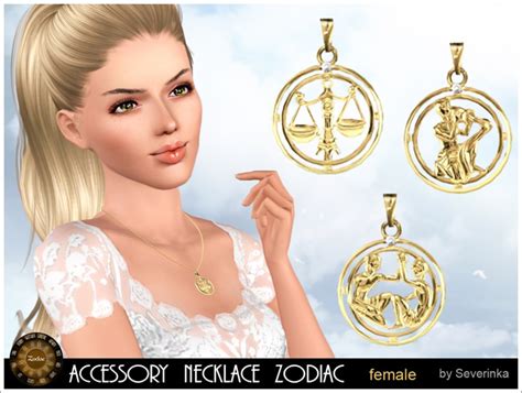 Sims 4 Zodiac Necklace