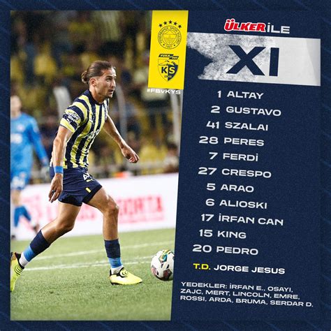 Sosyal Futbol On Twitter Fenerbah E Kayserispor Kar La Mas Nda Ilk