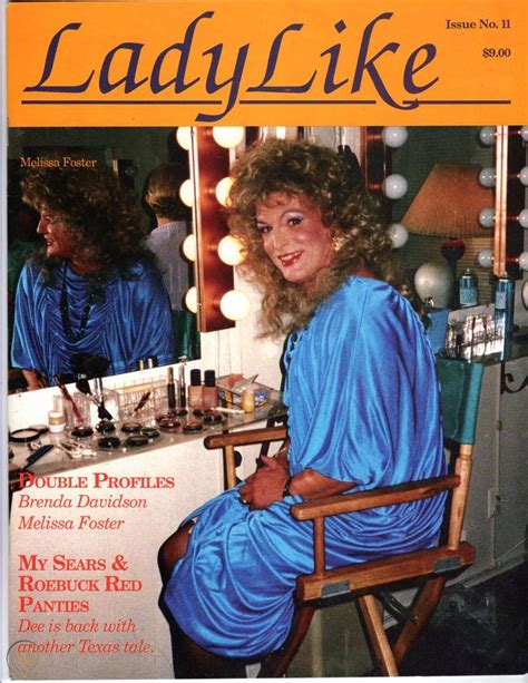 Ladylike Magazine Transgender Transvestite Crossdresser Vintage Tvts