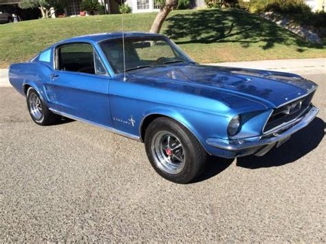 Used Classic Car For Sale In California 1967 Ford Mustang Fastback