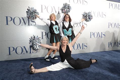 Poms Cast Talks About Making A Movie For And About Older Women