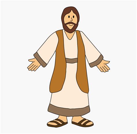 Flat Jesus Template