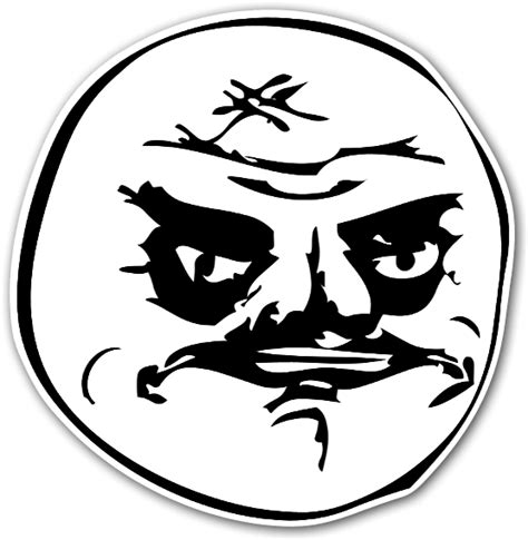 Memes Angry Face Sticker Me No Gusta Meme Hd Png Download Free Png