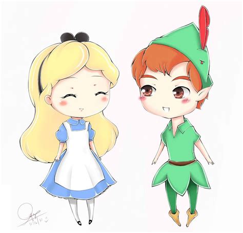 Check spelling or type a new query. Alice and Peter Pan by neruteru on deviantART | Alice in ...