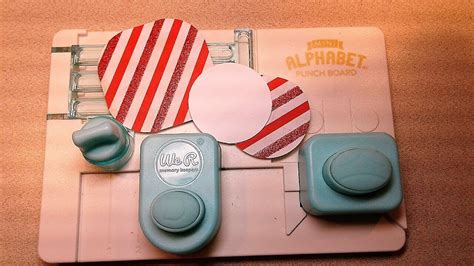 It was super easy to make with my alphabet punch board, and i. How To Make A Circle With Mini Alphabet Punch Board - YouTube