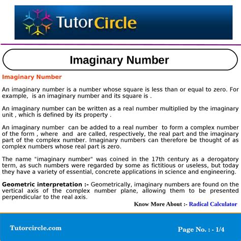 Imaginary Number By Circle Team Issuu