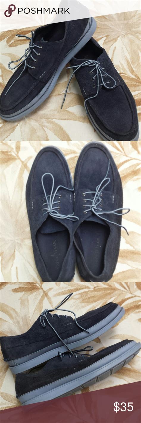 Top 5 cole haan og zerogrand and 2.zerogrand sneakers. Men's Cole Haan Mason Blue Suede Shoes (With images ...