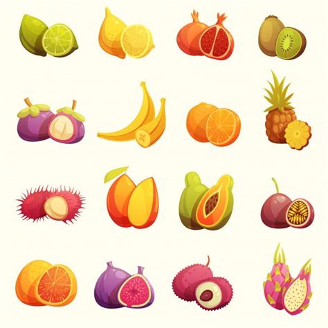 We did not find results for: Download Tropical Fruits Retro Cartoon Icons Set for free ...