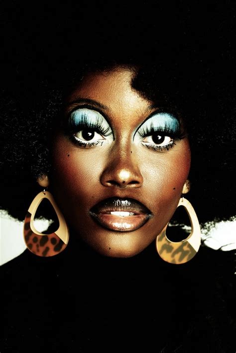 on twitter in 2021 70s makeup black women dark skin beauty makeup for black women