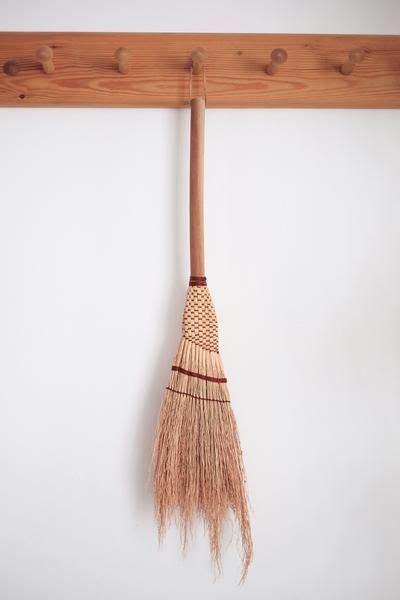 These Short Handled Straw Brooms Have Been Carefully Crafted From
