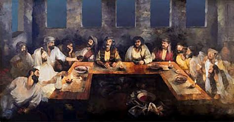 The Sober Peasant Jesus Greatest At The Table