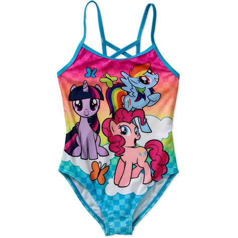 My Little Pony Girls One Piece Swimsuit