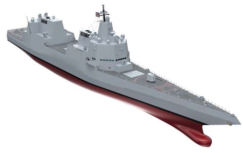 An Illustrative Design Of The Us Navy S Future Destroyer Ddg X X R Warshipporn