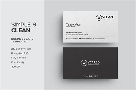 This free business card template accessible for free download for both corporate business and personal usage. Simple & Clean Business Card ~ Business Card Templates ...