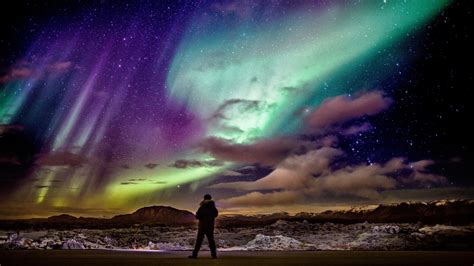 Aurora Borealis In Iceland Backiee
